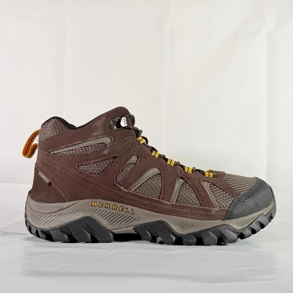 Merrell Oakcreek Mid Waterproof Men 12 Brown Espresso